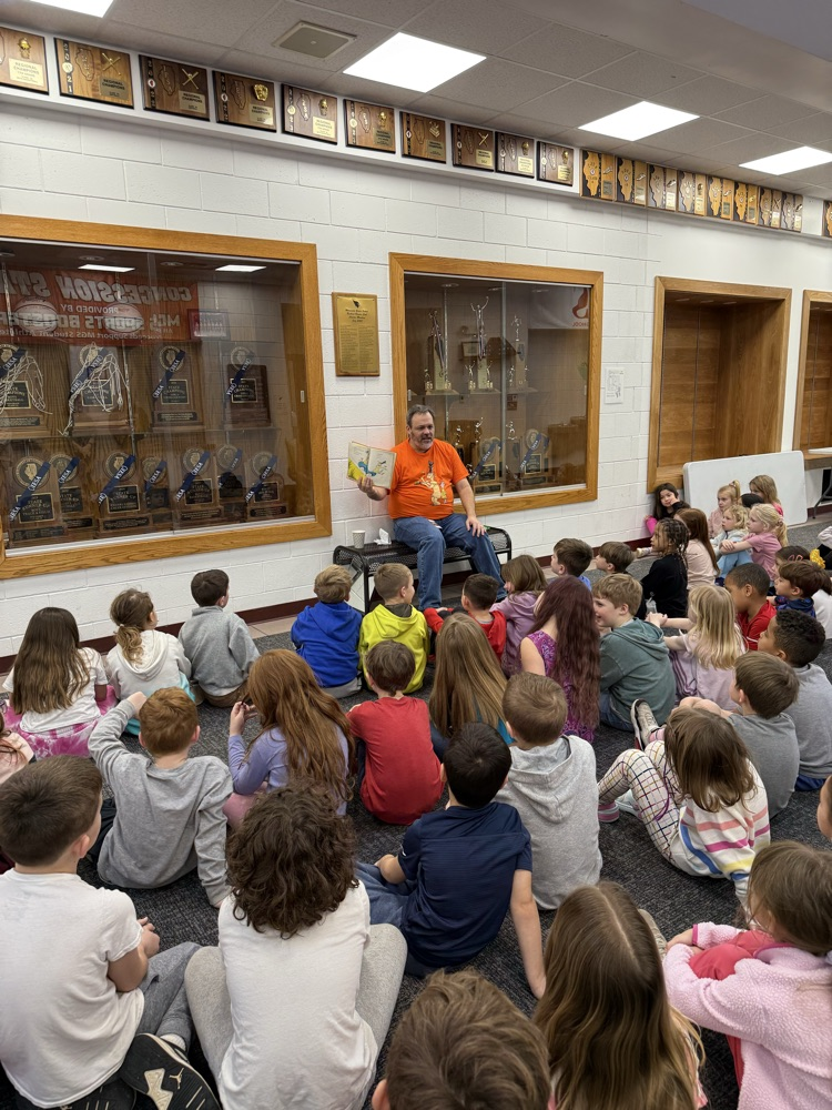 Thank you Mr. Damery for reading to us!