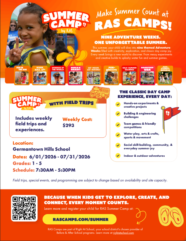 Right at School Summer Camp