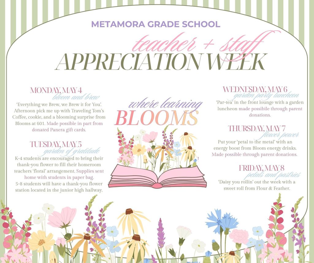 teacher appreciation week