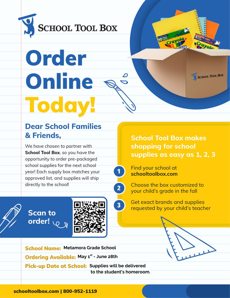 School Supply Box