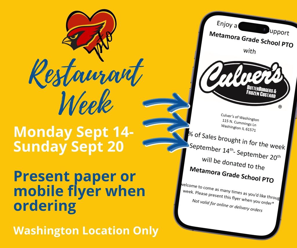 Culvers restaurant night