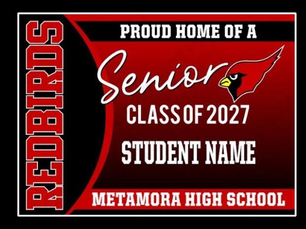 Senior Lawn Sign