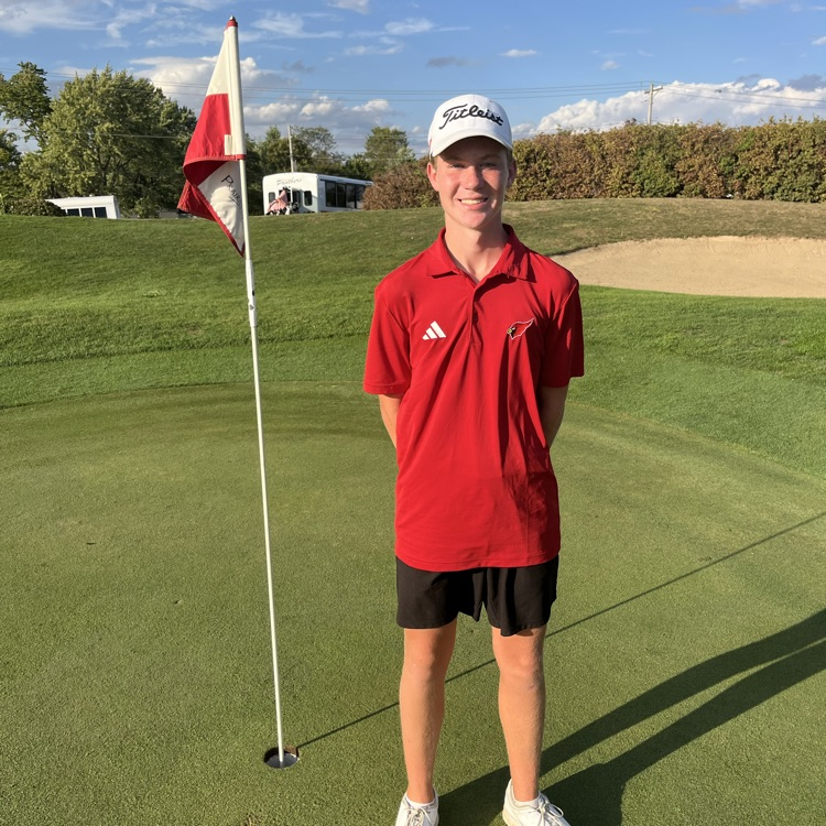 Isaiah Farraher, IHSA Class 2A Boys Golf State Qualifier 
