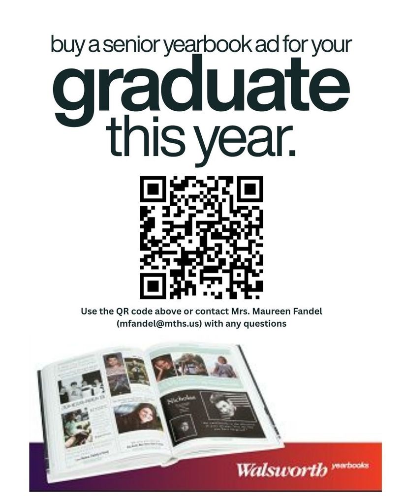 Seniors parents: You can buy a senior ad for your graduate here.