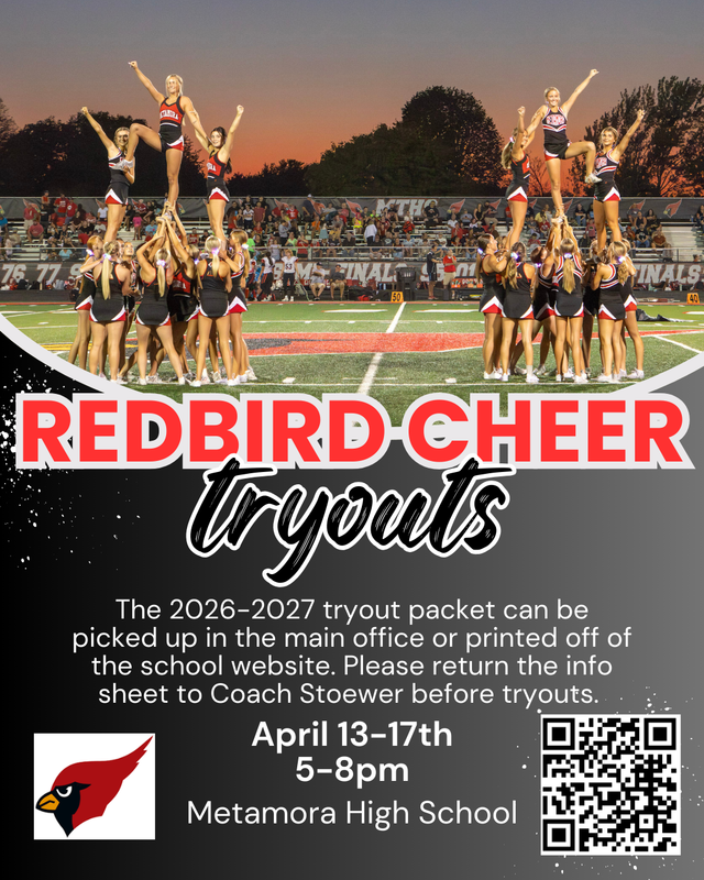 Cheer Tryout Flyer
