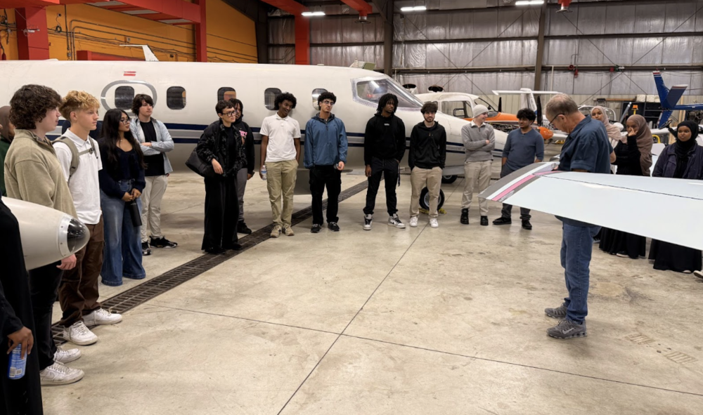 Growth Students at Bolton Airfield