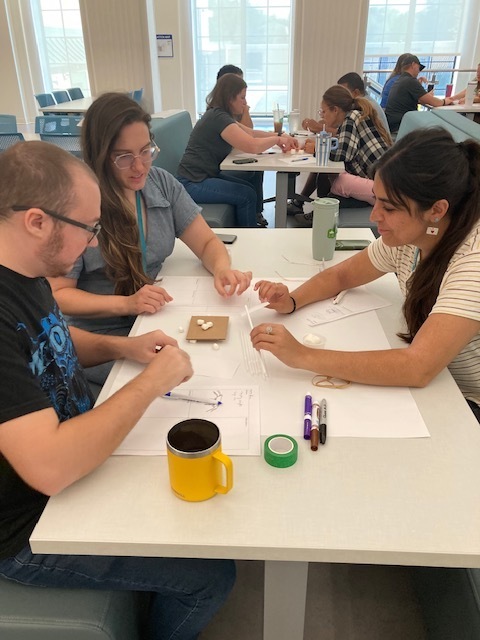 Staff designing