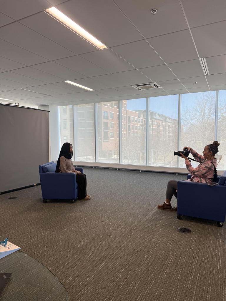Professional headshots at internship fair