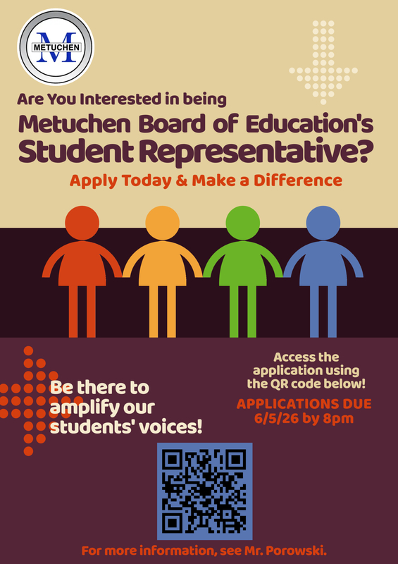 Board of Education Student Representative Form