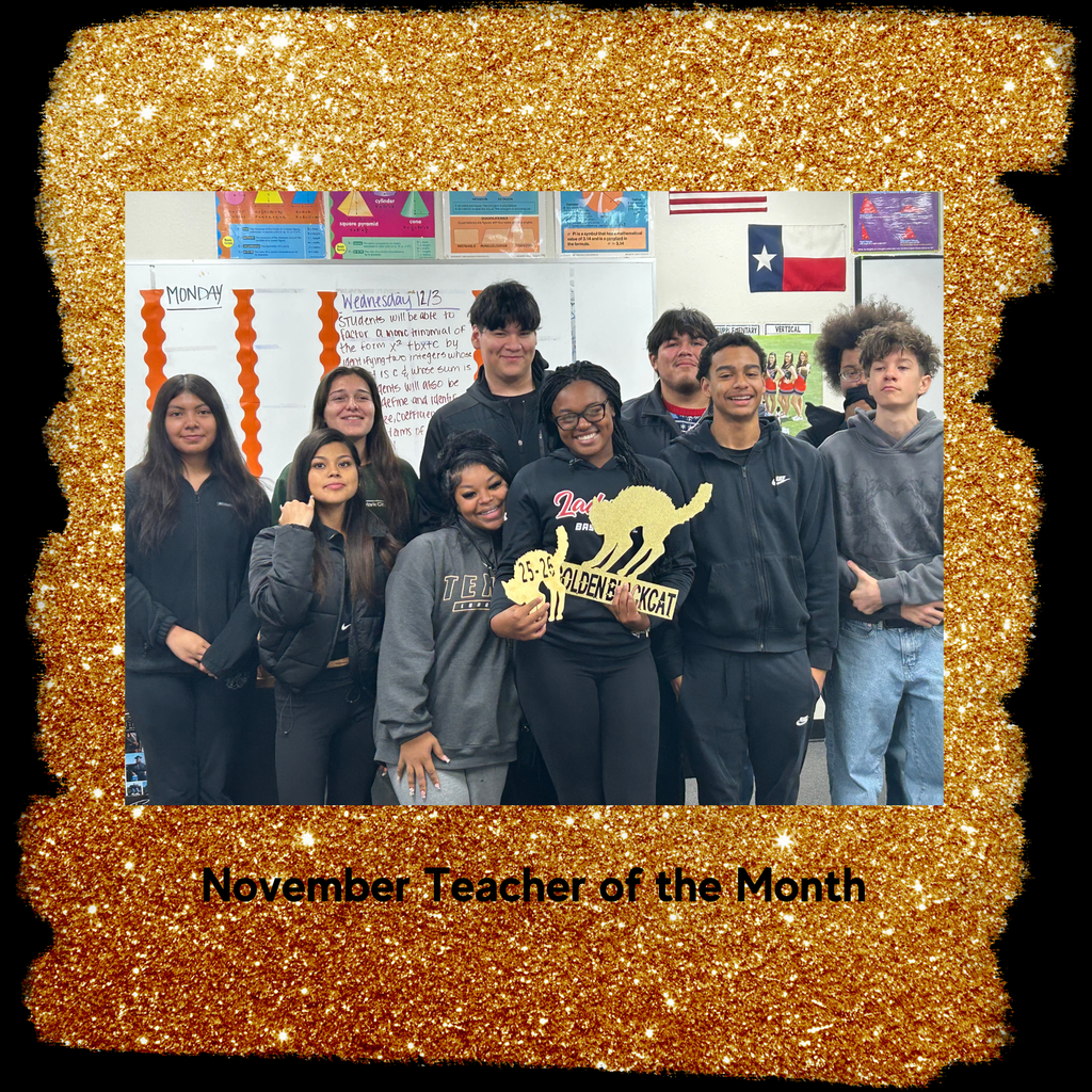 November Teacher of the Month