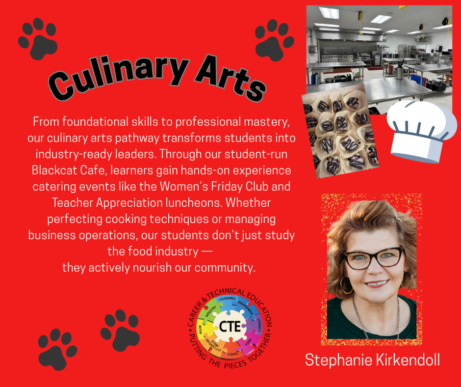 Culinary Arts pathway information