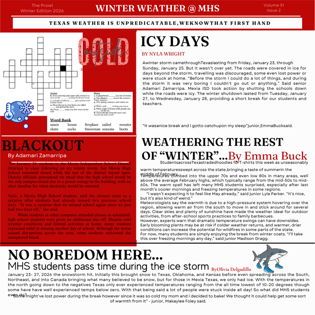 The Prowl Winter edition page 3