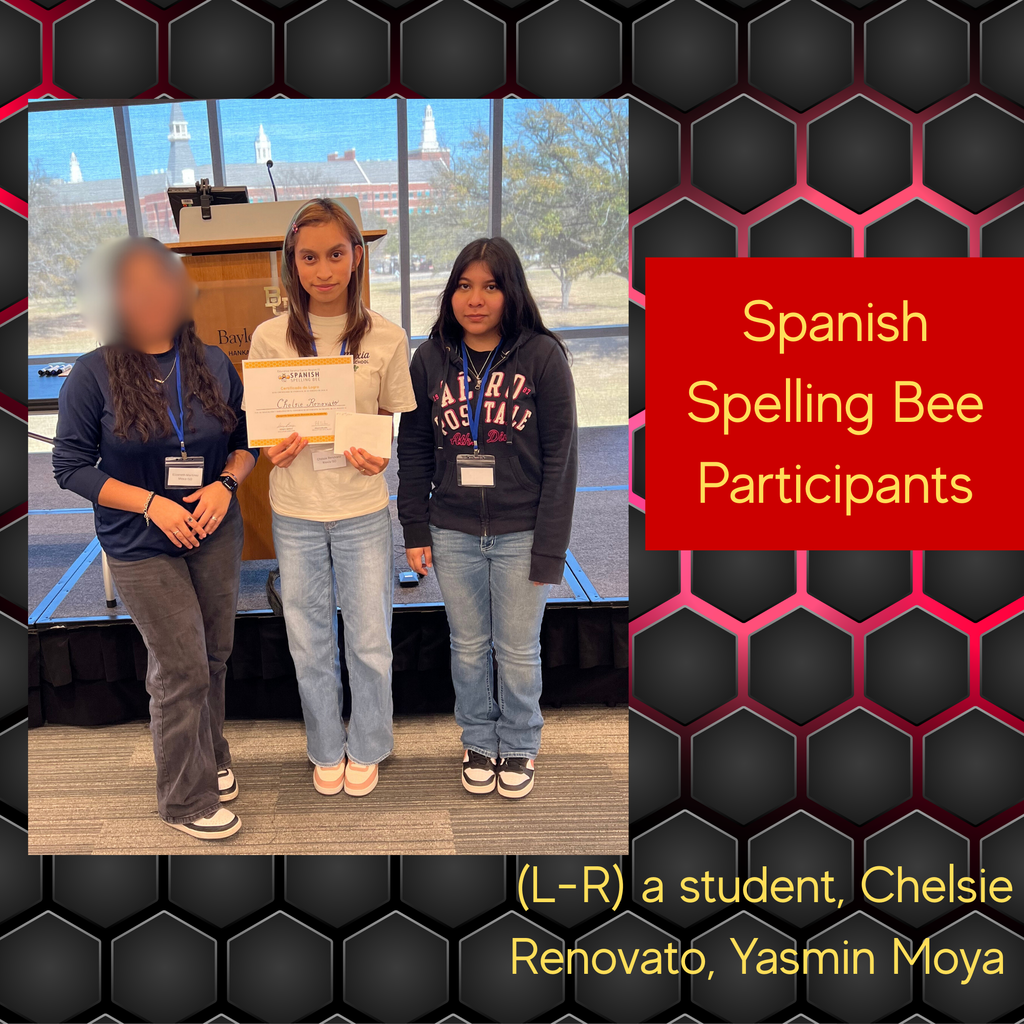 3 girls pose in front of podium