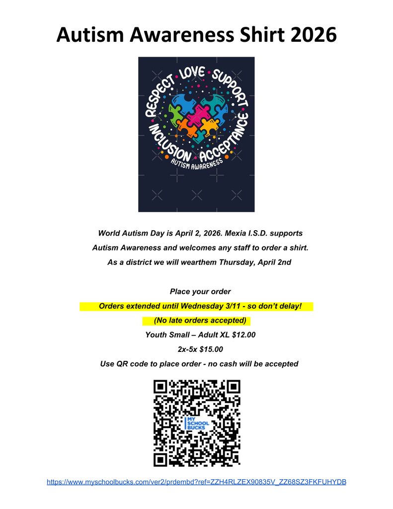 scan code to order autism shirt