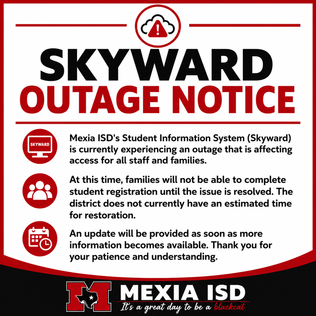 Skyward Outage Notice