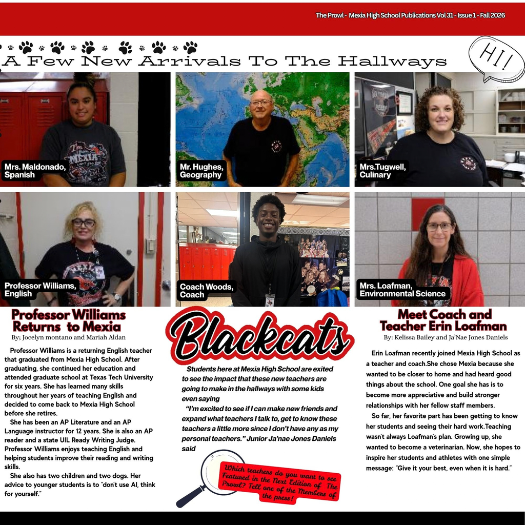 A collage of staff members is displayed with text overlays and titles. Background includes office setting.