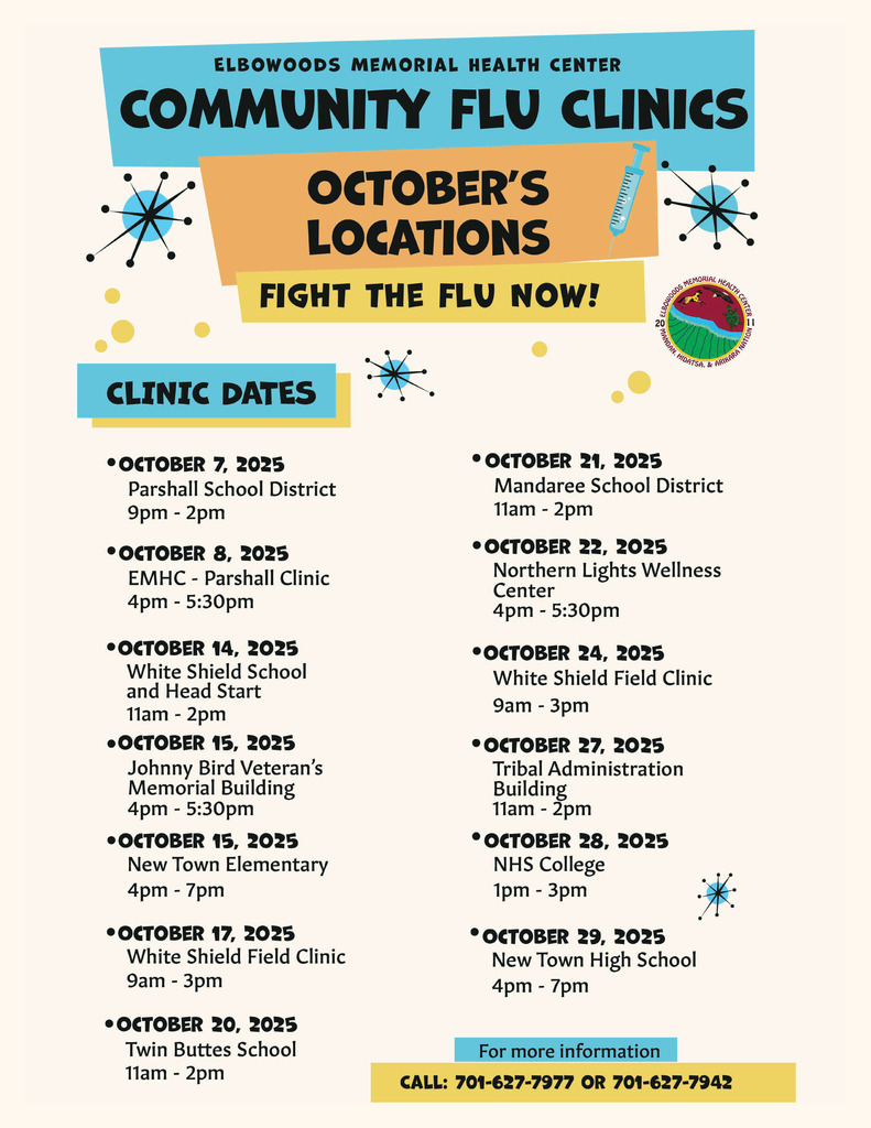 Community Flu Shots 10/20/25