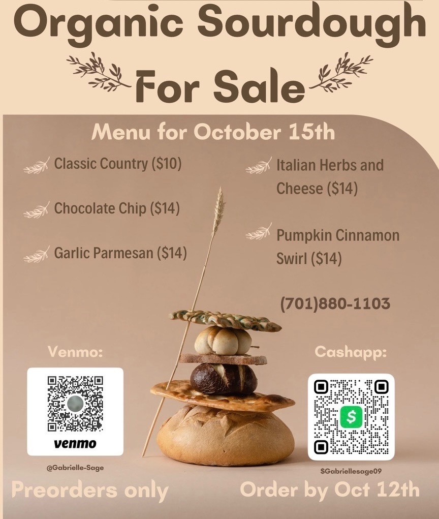 sourdough sale 10/15/25