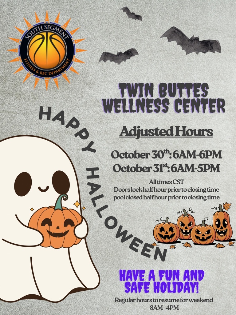 wellness Center hours 10/30 & 10/31