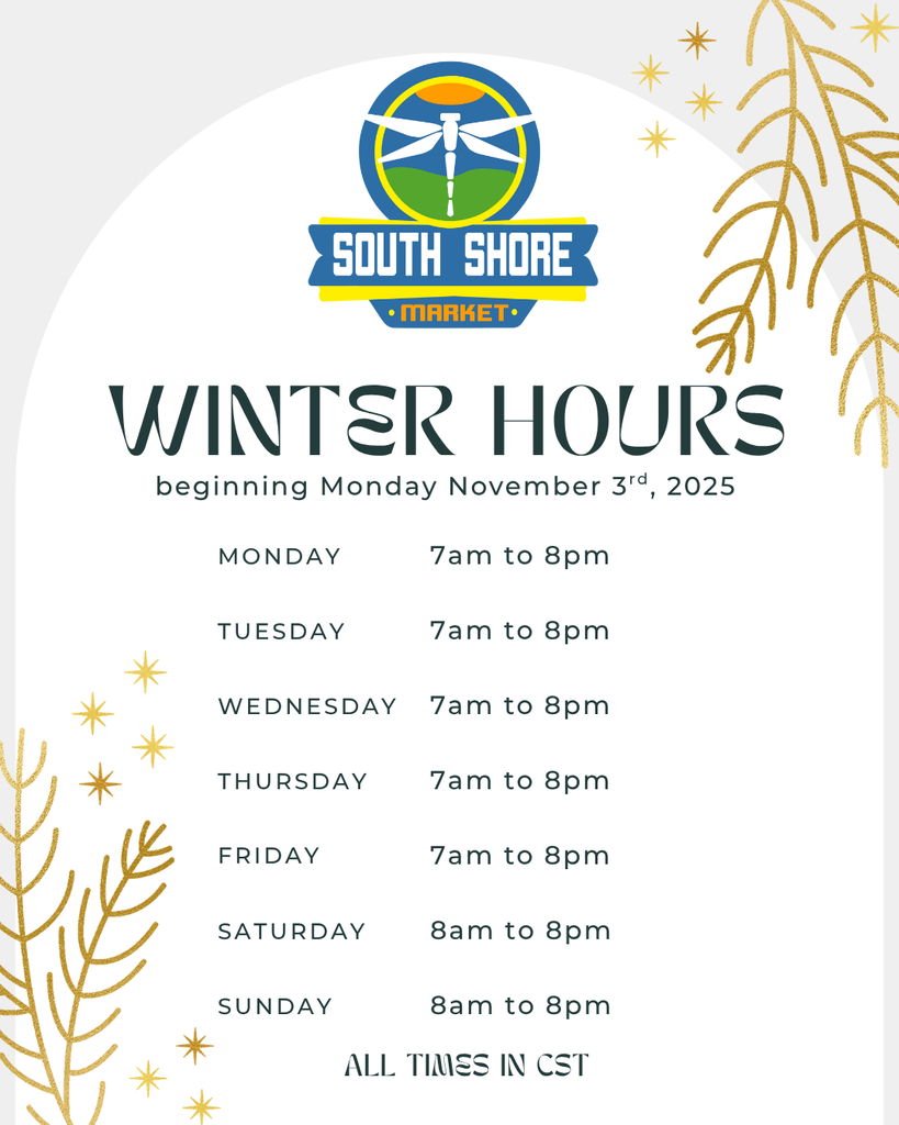 C-Store Winter Hours start Monday 11/3/25