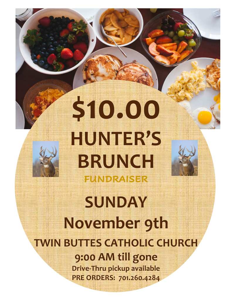 Hunters Brunch Sale 11/9/25