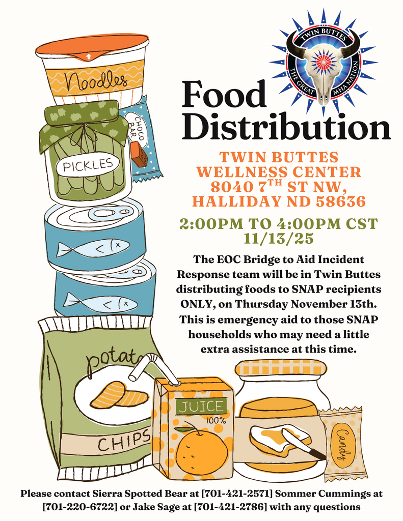 Food Distribution for SNAP households 11/13/25