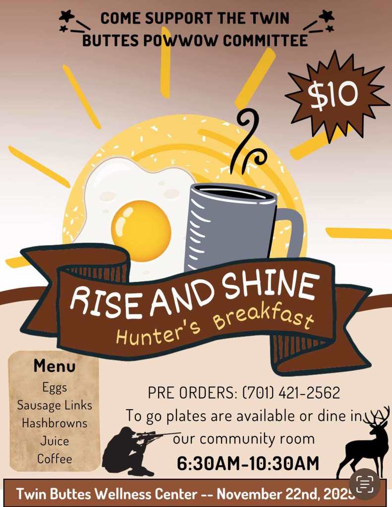 Hunters breakfast 11/22