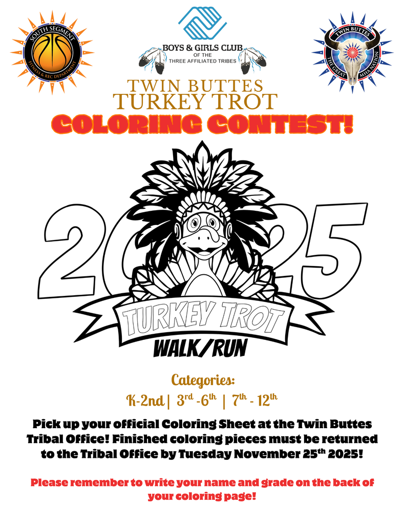 Coloring Contest - Due 11/25/25