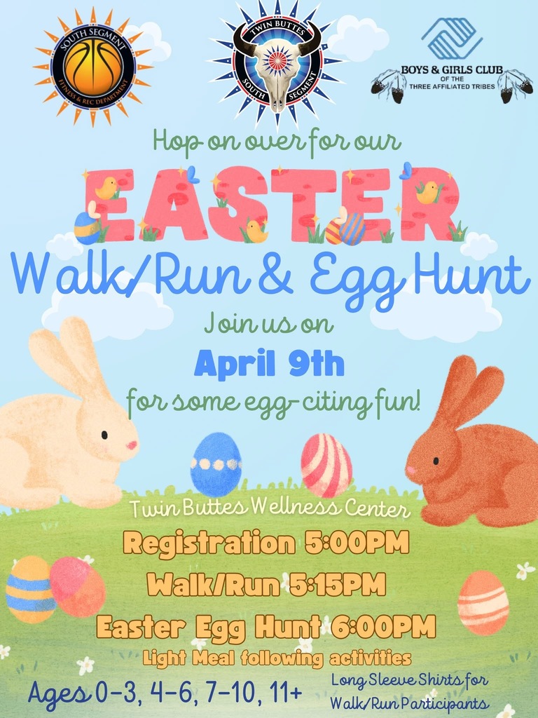 Easter fun run/egg hunt 4/9/26