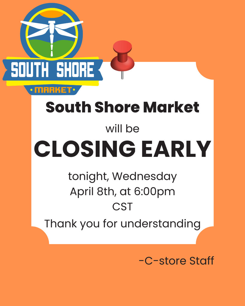 cstore closed at 6pm cst 4/8/26