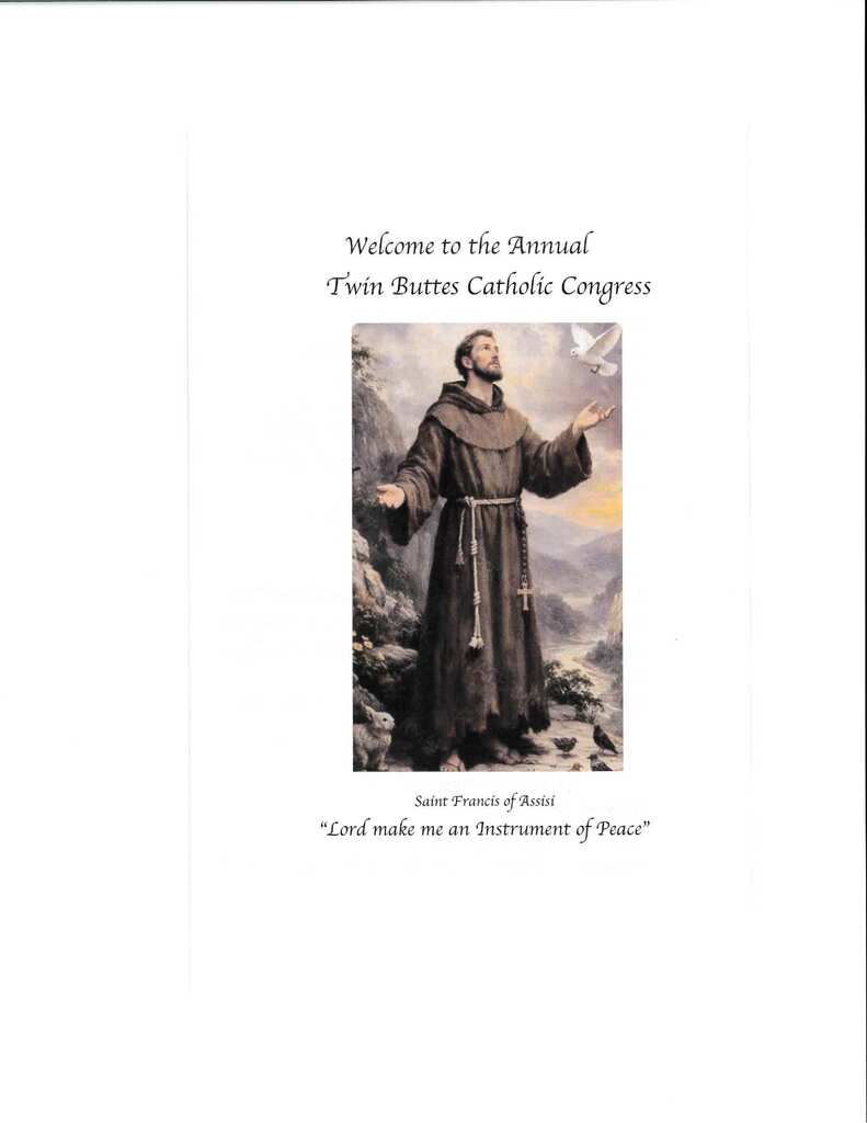 Catholic Congress Pamphlet