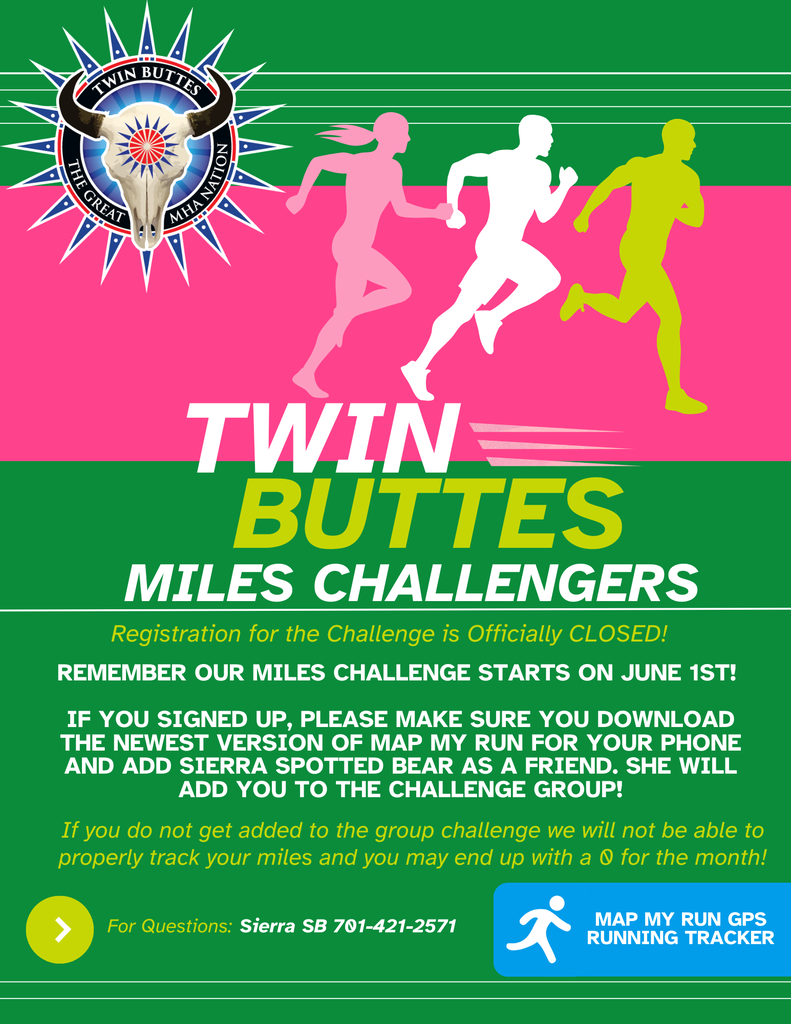 June Miles Challenge Notice - MUST download Map My Run!