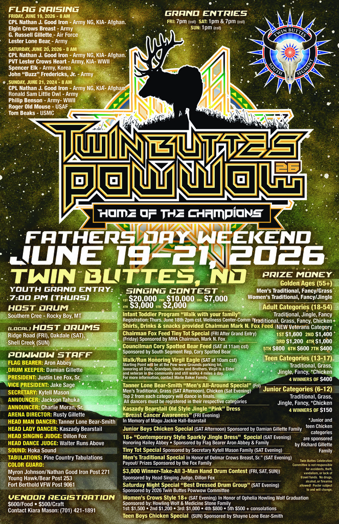 twin buttes powwow 2026