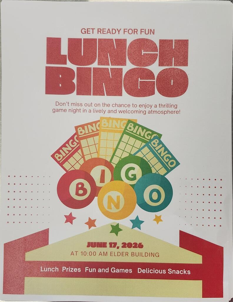Elders Bingo 6/17/26