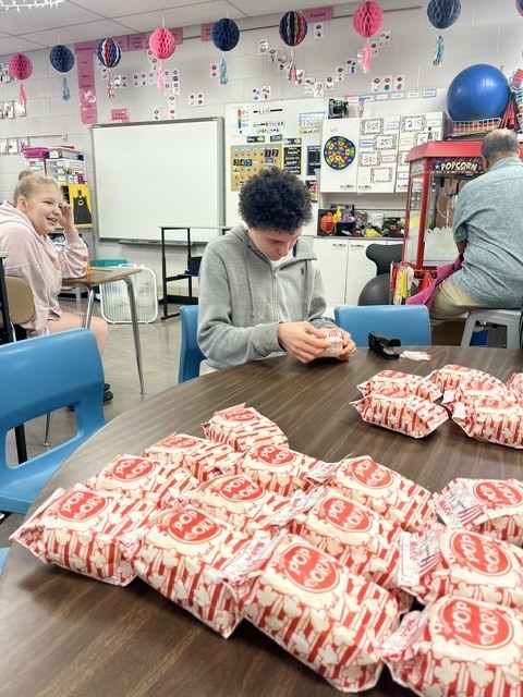popcorn treats for teachers