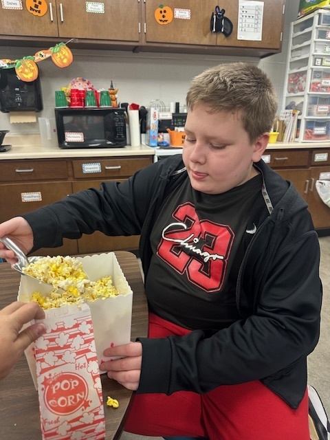 popcorn treats for teachers