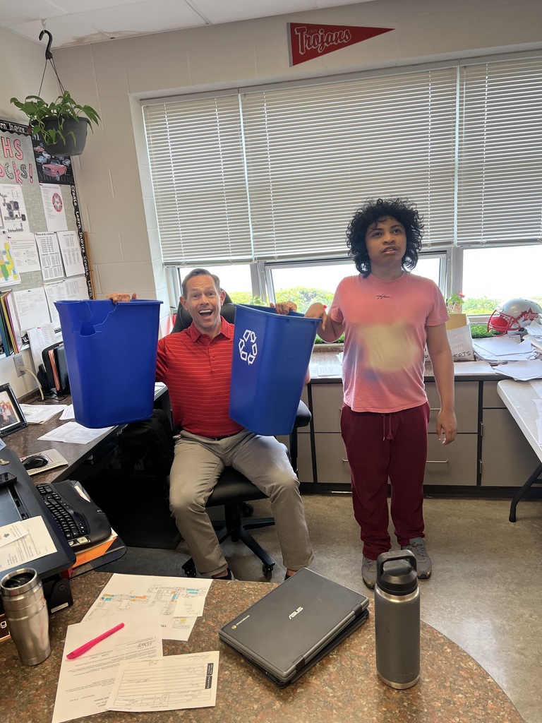 new recycling cans