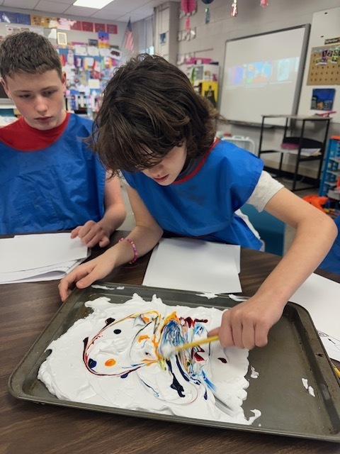 marbled paintings passion projects