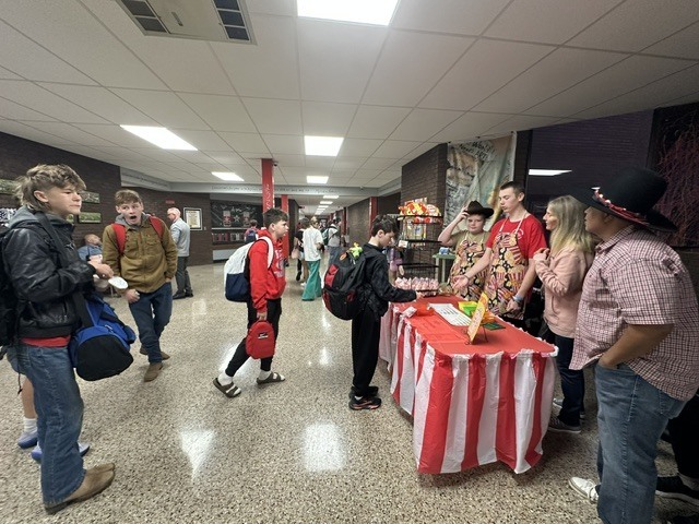 popcorn stand