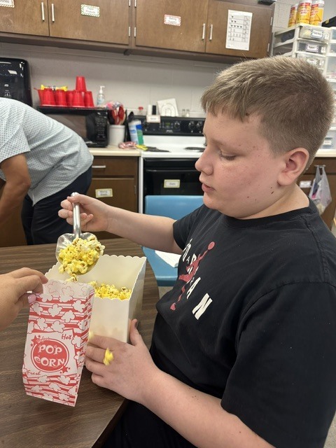 popcorn stand