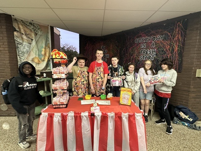 popcorn stand