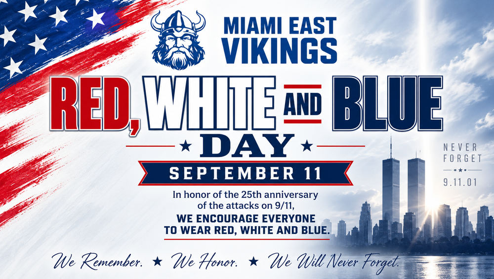 Red, White, & Blue for Patriot Day