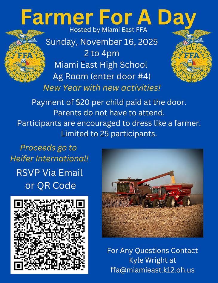 Farmer for a day flier
