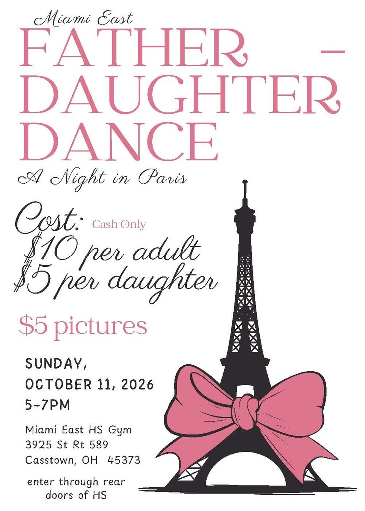 Father Daughter Dance Flyer