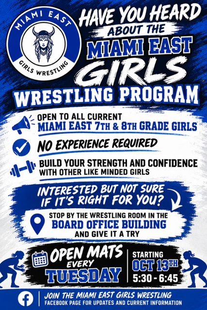 Girls Wrestling Flyer 1