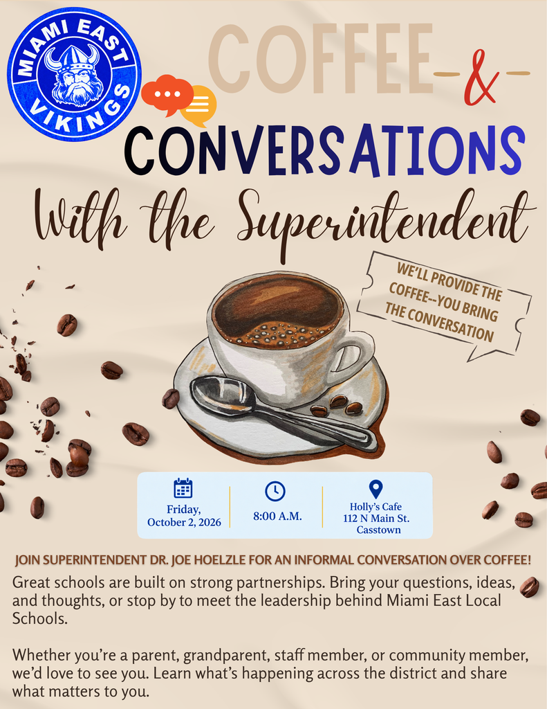 Coffee & Conversations Flyer