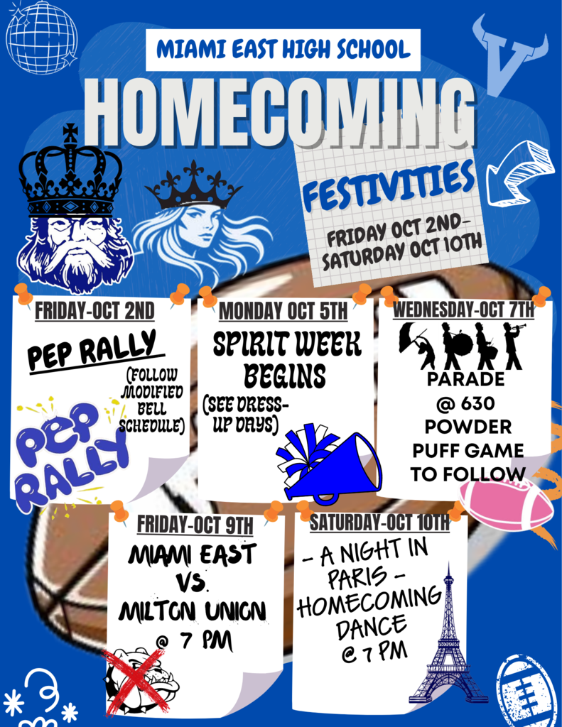 Homecoming Week Flyer