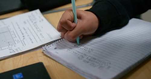 kids doing math photo