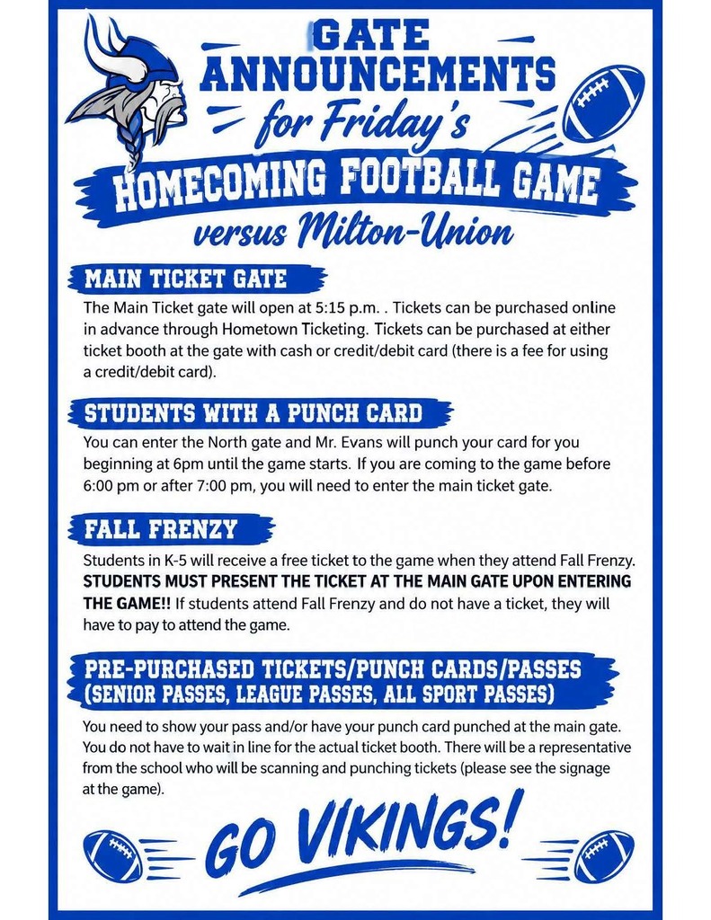 Homecoming Game Tickets