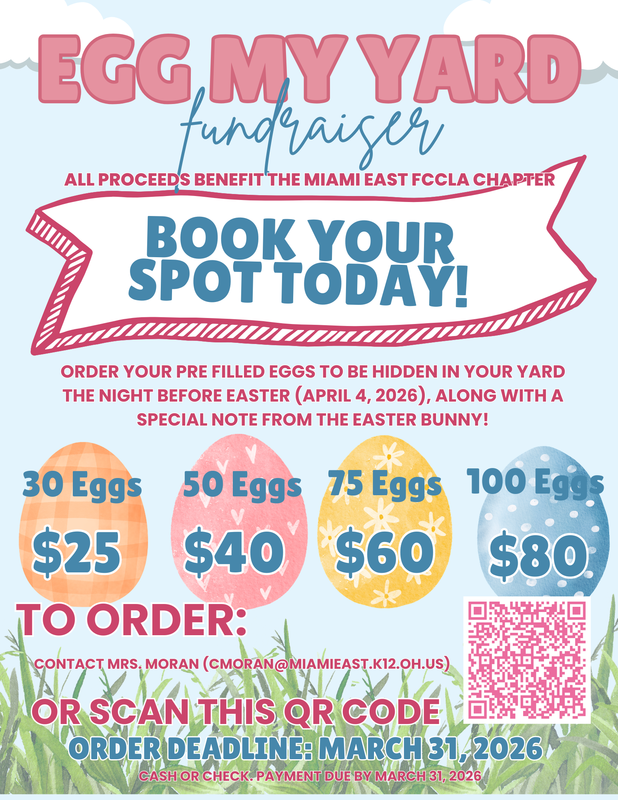 Egg My Yard Fundraiser